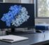 Simulace tirzepatidu GLP-1R na laboratorním monitoru