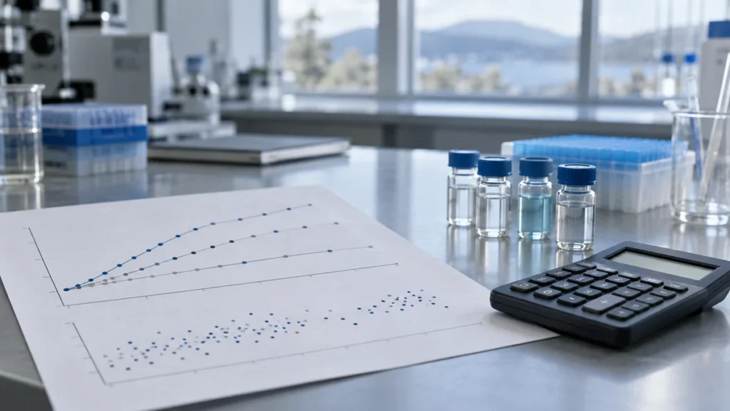 Laboratorní graf srdeční mikrocirkulace